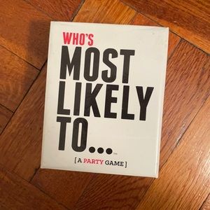 Who’s Most Likely To Party Card Game
